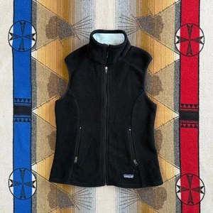 Vintage Women’s Patagonia Synchilla Full Zip Vest Size Medium Outdoor Hiking - Picture 1 of 7