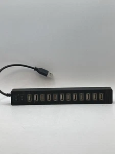 Concentrador USB 2.0 de alta velocidad de 13 puertos Sabrent - 2 conmutadores HB-U14P - e73 - Imagen 1 de 5