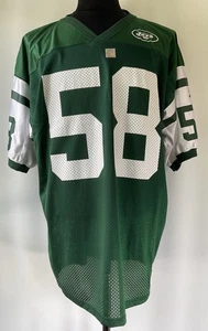 Vintage 90’s Starter New York Jets James Farrior #58 Jersey Size 54 - Picture 1 of 9