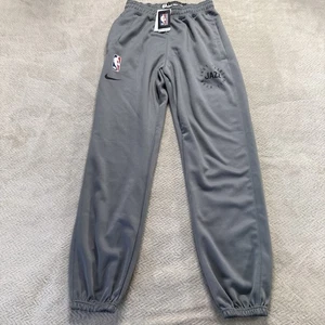 NWT Nike NBA Authentics Utah Jazz Team Issue Gray Pants Men's Sz Small/Tall - Picture 1 of 17