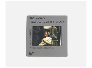 Press photo Transparency Doctor Who Official BBC The Mind Of Evil - Picture 1 of 2