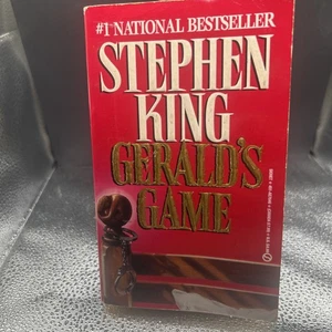GERALD'S GAME by STEPHEN KING, 1ST PRINTING PB, SIGNET 1993 - Picture 1 of 3