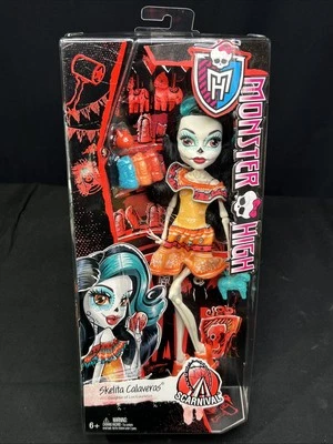 Monster High Scarnival SKELITA CALAVERAS Doll 2014 Mattel  - Image 1 of 4