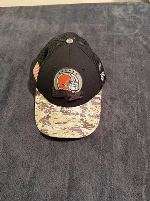 Cleveland Browns Hat Cap Boys New Era 9forty NFL 1946 Adjustable Snapback Mesh - Image 1 of 4