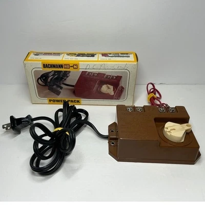Bachmann HO and N Scale Electric Train Power Pack Controller Item No. 6605 Works - Image 1 of 4