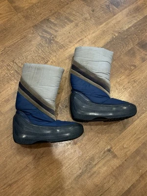 Botas Moon vintage años 70 talla 11 detalles pana Foto 1 de 4