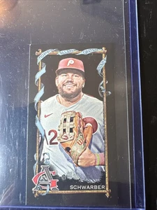 2023 Topps Allen & Ginter X Mini Kyle Schwarber 22 Phillies - Bild 1 von 2