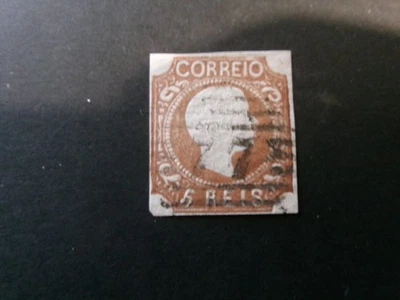 PORTUGAL TIMBRE N°5 OBLITERE. COTE 1100 EUROS - Photo 1/2