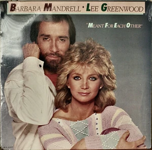 BARBARA MANDRELL•LEE GREENWOOD: Meant for Each Other-SEALED1984LP - Imagen 1 de 1