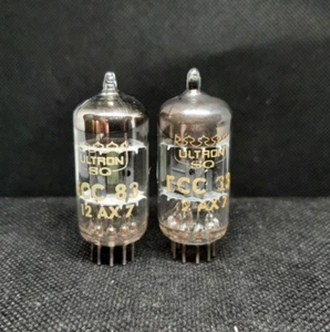 2 x ECC83 / 12AX7 SQ ULTRON TUBE N219 - Picture 1 of 2