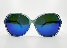 Maui Jim B796-55B Sunglasses Womens Blue Hawaii Lens Round 59-16-140 A1
