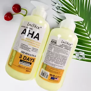AHA Strong Brightening Body Cream Hydroxy Acid Vitamin C Whitening 500ml USA - Picture 1 of 7