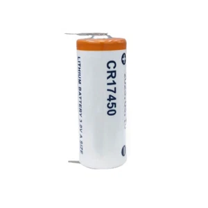 CR17450 Battery Water Meter 2200mAh Alarm 3V Battery Soldering Foot Model - Picture 1 of 3