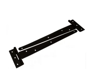 3 Packs Of Blooma Black Steel Tee hinge (L)254mm, 2 In A Pack - Picture 1 of 1