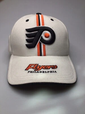 Twin Enterprise White Philadelphia Flyers  Hockey Adjustable One Size Ball Cap  - Image 1 of 4