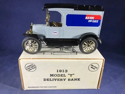 C3-32 ERTL DIE CAST 1913 MODEL T VAN BANK - 1:25 SCALE - KERR McGEE - Image 1 of 4