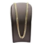 9ct 9k Yellow Gold Curb Cuban Link Chain Necklace 29.17 Grams 50cm. Brand New