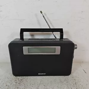 Sony XDR-S20 Portable DAB/FM Digital Radio Black Digital Display, Working  - Picture 1 of 10