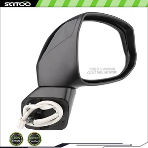 Mirror Power Textured Black Passenger Side RH Signal Fits 12-14 Honda CIVIC - Picture 1 of 6