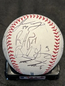 2014 Tampa Bay Rays Multi Firmado x11 Rawlings OMLB béisbol automático - Imagen 1 de 6