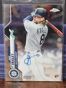 2020 Topps Chrome - Rookie Autographs Jake Fraley #RA-JF (AU, RC) - Picture 1 of 2