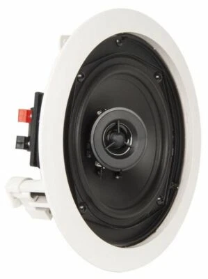 OSD AUDIO 5.25" In Ceiling Speaker Pair 100W 2-Way for Whole Home Audio Easy Install White