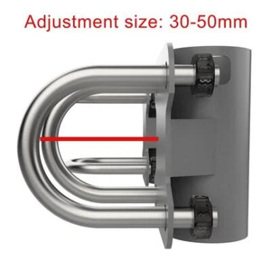 Mount U-Bracket for StarLink Dish,Roof Mast To Pole To Pipe Mounting Adapters UK - Zdjęcie 1 z 6