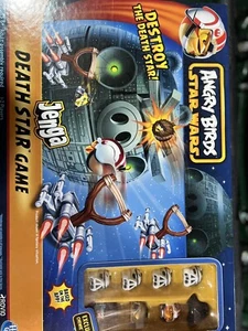 Star Wars Angry Birds Jenga Destroy The Death Star 2012 Hasbro Game - Picture 1 of 3