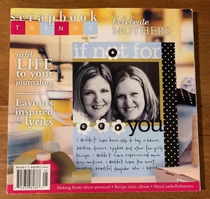 Scrapbook Trends May 2007 Scrapbooking Card Making Paper Crafting Idea Book - Picture 1 of 1