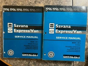 1996 Chevrolet/GMC  Savanna Express/Van Service Manual Books 1 & 2  - Picture 1 of 1