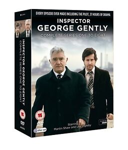 Inspector George Gently - Series 1-8 Box Set (DVD) Martin Shaw Lee Ingleby
