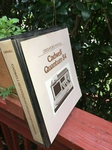 Cadwell quantum 84 owner's manual --original  - Picture 1 of 3