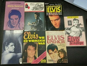 Lotto 7 Libri Books Elvis Presley - German Edition - Picture 1 of 1