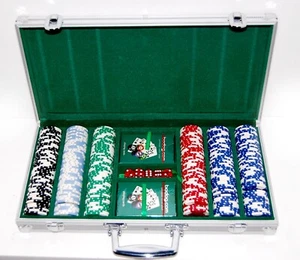 Bodog.com 300 Poker Chip, Cards & Dice Set W/Aluminum Case | LTD. ED. | Sealed - Picture 1 of 9