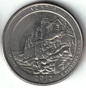 USA - 2012P - Washington ¼ $ - Acadia - Rare - #19196 - Picture 1 of 2