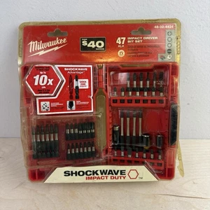 Milwaukee Tool 48-32-4424 Impact Driver Bit Set 47 pc. New Sealed - Picture 1 of 8