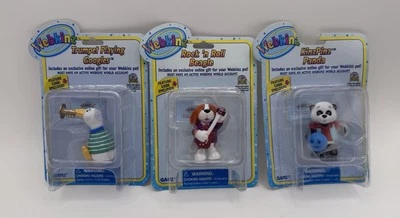 Webkinz Figuras Serie 1 Juego de 3 Panda Beagle Pato Nuevo Foto 1 de 4