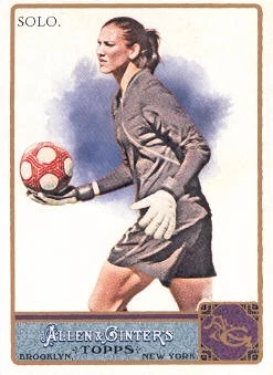 2011 Topps Allen and Ginter #12 Hope Solo  - Image 1 of 2