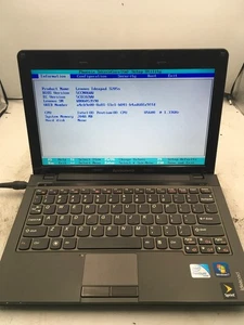 LENOVO IDEAPAD S205A - BOOTS TO BIOS - INTEL PENTIUM U5600 - 2GB RAM - READ - BB - Picture 1 of 8