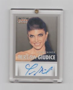 Americana Panini Autograph Trading Card #S-TG Entertainer Teresa Giudice (H) - Picture 1 of 2