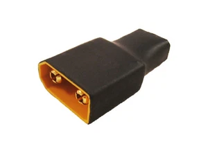 XT90 (M) a Dean conector en T (F) enchufe de carga lipo adaptador de batería XD90 K12 - Imagen 1 de 3