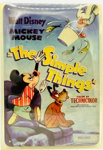 EBOND Targa In latta Walt Disney Mickey Mouse - The Simple Things  - 0492 - Imagen 1 de 1
