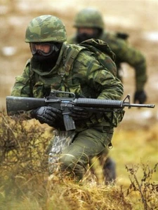 Russian Marine Corps Field Summer Suit VSR-98 Flora Chechen War, Beslan Spetsnaz - Picture 1 of 17