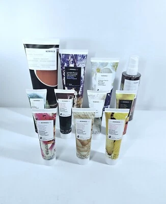 Spray suero reafirmante corporal y mantequilla corporal Korres - Juego de 11 piezas - Varios aromas Foto 1 de 4