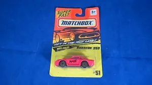 VINTAGE Matchbox *1993 edition *PORCHE 959* NEW COLOR~Ho trains~NIP~Mancave - Picture 1 of 3