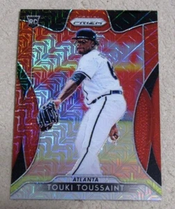 2019 Panini Prizm Prizms Red Mojo #121 Touki Toussaint Serial # /299 - Picture 1 of 2