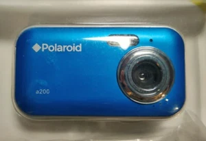 Polaroid a200 2.0 MegaPixel Camera W/ LCD Display NEW In Package Blue cc02 - Picture 1 of 5