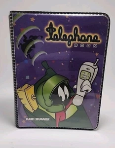 Agenda telefónica de colección 1998 Looney Tunes Marvin The Martian Day Runner usada NUEVA - Imagen 1 de 14