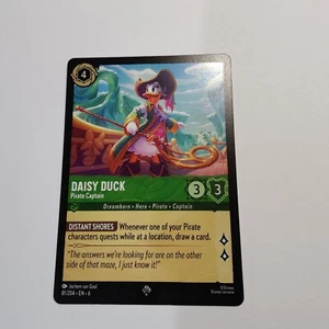 Disney Lorcana, Daisy Duck Pirate Captain 81/204 Azurite Sea - Foto 1 di 1