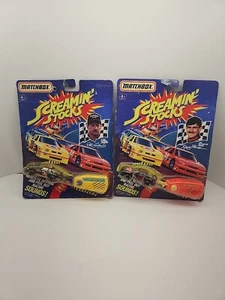 1991 Matchbox Screamin' Stocks Dale Earnhardt GM Goodwrench And Davey Allison - Picture 1 of 12